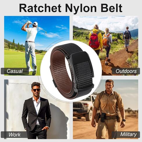 حزام BELTROAD الرجالي، حزام نايلون ذو وجهين اثنين في واحد لفستان كاجوال للرجال، سراويل جولف وقمصان بولو قصيرة in Kuwait