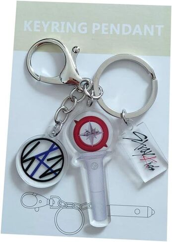 سلسلة مفاتيح بتصميم عصا مضيئة من كيه بوب بانجتان بويز GOT7 ان سي تي اتيز ان سي تي اكسو اكسسوارات سلسلة مفاتيح in Kuwait