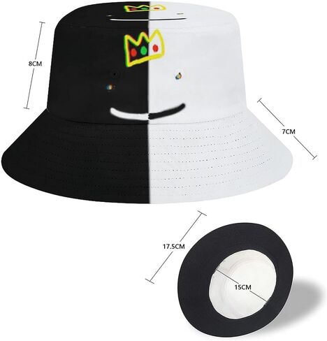 DSMP Unisex Cute Fashion Bucket Hat Summer Travel Beach Sun UV Protected Outdoor Fisherman Cap for Men Women Teens in Saudi Arabia