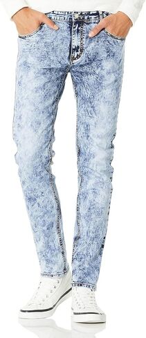 Demon&Hunter 808 Series Men's Skinny Slim Jeans in Kuwait