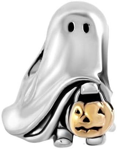 NARTGO Halloween Spooky Ghost Charm Compatible with Pandora Bracelets in Saudi Arabia