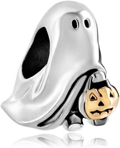 NARTGO Halloween Spooky Ghost Charm Compatible with Pandora Bracelets in Saudi Arabia