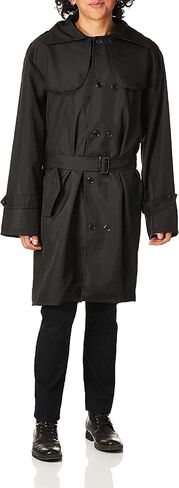 Forum Novelties Adult Secret Agent Spy Costume Trench Coat, Black, Standard in Saudi Arabia
