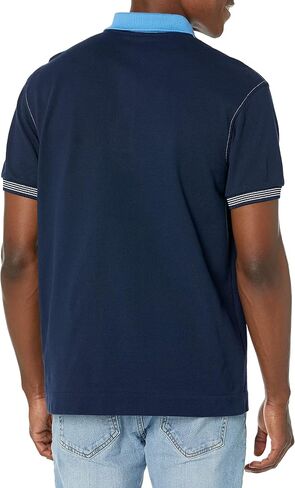 Lacoste Contemporary Collection's Men's Short Sleeve Classic Fit Color Blocked Polo Shirt in Saudi Arabia