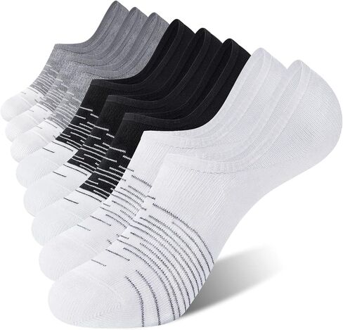 FITRELL 8 Pack Women's No Show Socks Size 6-9/9-11 in Kuwait