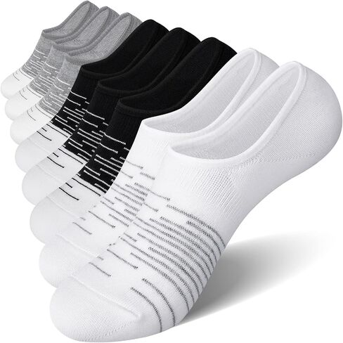 FITRELL 8 Pack Women's No Show Socks Size 6-9/9-11 in Kuwait
