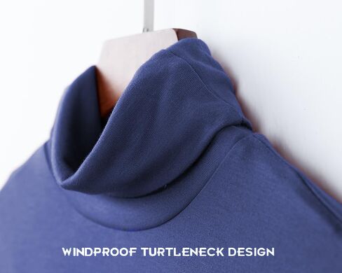 قمصان BeulviK ذات الياقة المدورة للنساء ذات الرقبة السلحفاة وأكمام طويلة للنساء، قمصان أساسية ذات طبقة خفيفة الوزن وملابس داخلية حرارية in Kuwait