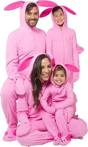 زي بدلة الاتحاد من قطعة واحدة للأطفال من A Christmas Story Deranged Bunny Pajama in Kuwait