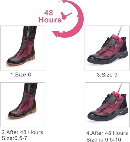 JJDPARTS حذاء متمدّد للنساء، حذاء للأحذية ذات الرقبة الطويلة قابل للتعديل ذو الأرجل العريضة، حذاء على شكل أشجار أحذية للجنسين in Kuwait