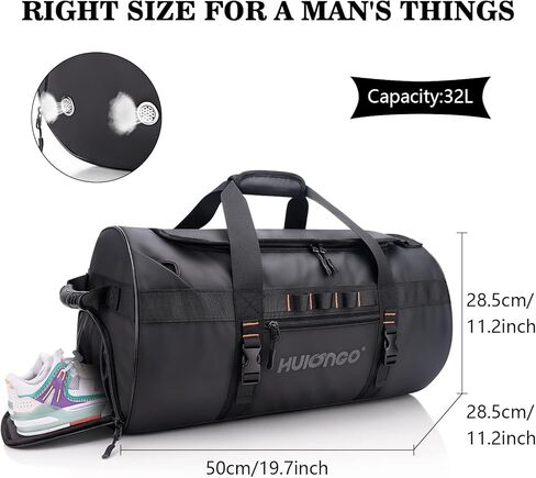 شنطة دفل للسفر، لون اسود، خفيفة وفاخرة, بلاك اوت, خفيف وفاخر in Kuwait