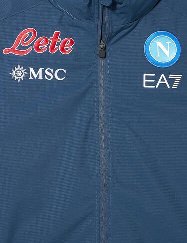 SSC Napoli Men's Standard Training Sportswear Giacca Antivento Allenamento, BLU Wing/AZZ NA, M in Kuwait