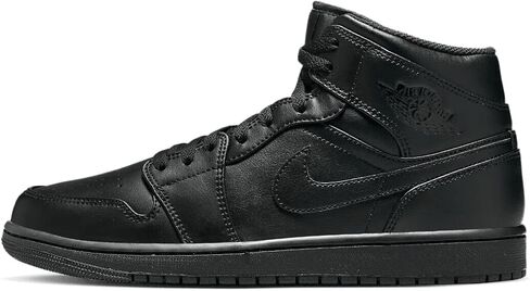 Jordan Mens Air 1 Mid 554724 093 "Triple Black - Size 10 in Saudi Arabia