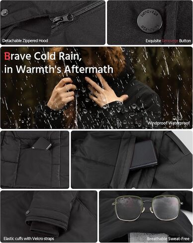 Graphene Heated Jacket for Women with Battery Pack 16000mAh Waterproof Windproof in Kuwait