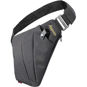 Asgens CCW Sling Bag Multi-Purpose Anti-Thief Conceal Carry Bag Personal Pocket Bag for Men and Women Range, Travel, Outdoor in Saudi Arabia