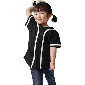 Ma Croix Made in USA Premium Baseball Jersey Active Button Shirt Uniform for Men Women Juniors Family Made in USA