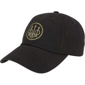 Beretta Men's Waxed Cotton Hunting Outdoor Casual Hat with Beretta Trident logo in Kuwait