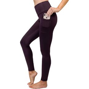 90 Degree By Reflex High Waist Fleece Lined Leggings with Side Pocket - Yoga Pants