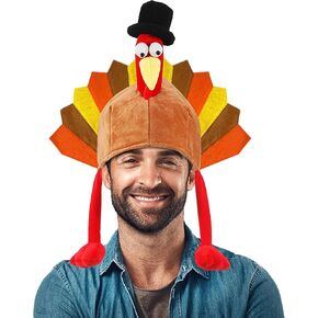 Thanksgiving Turkey Hats Turkey Cap for Men WomenThanksgiving Night Event Dress-up Cosplay Costume Accessories in Saudi Arabia