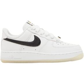 Nike Women's Air Force 1 Low White BlackMetallic Gold Size 6.5 in Saudi Arabia
