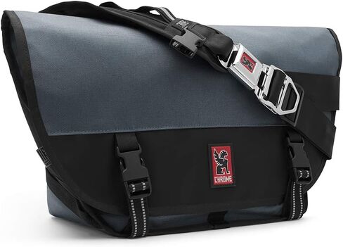 Chrome Industries Mini Metro Messenger Bag - 13 Inch Laptop Satchel with Signature Belt Buckle Closure, 20.5 Liter in Saudi Arabia