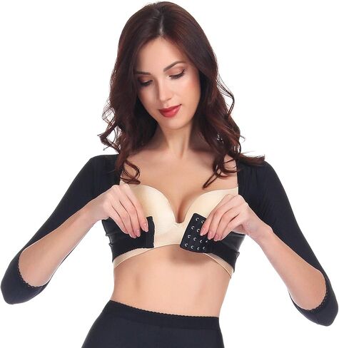 ملابس داخلية للنساء من Larrycard ذات أكمام ضاغطة أقل حجمًا للذراع العلوي ومصحح للوضعية بعد العمليات الجراحية in Saudi Arabia
