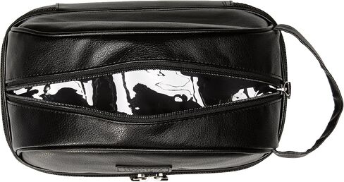 Perry Ellis Men's Zip-TOP Pebble Trave KIT, Black, 1-sz in Saudi Arabia