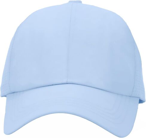 New Upgraded Women Criss Cross Hat High Ponytail Baseball Caps Adjustable High Messy Bun Ponycap Trucker Hats in Kuwait