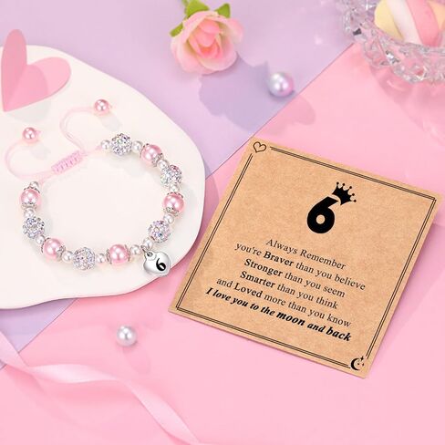 PINKDODO Birthday Gifts for 4-10 Year Old Girl Bracelet Jewelry Gifts in Saudi Arabia