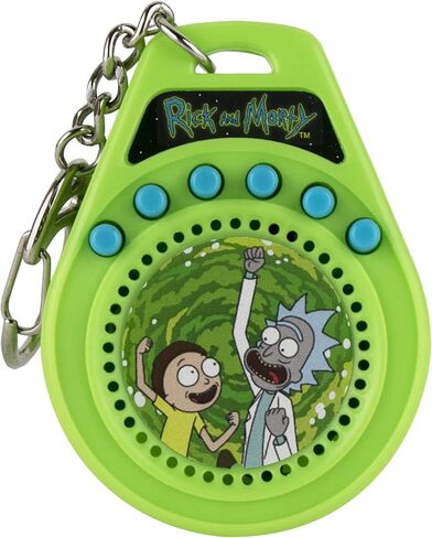 World's Coolest Rick and Morty Talking Keychain,Multi,Miniature in Kuwait