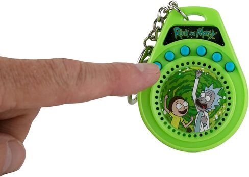 World's Coolest Rick and Morty Talking Keychain,Multi,Miniature in Kuwait