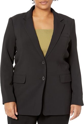 Karl Lagerfeld Paris Women's Everyday Suiting Long Sleeve Soft Jacket in Saudi Arabia