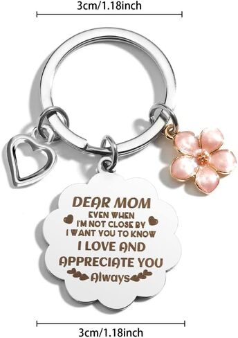 Agltp عيد الأم هدايا أمي من ابنة ابن أمي المفاتيح هدايا عيد الأم أمي عيد ميلاد عيد الميلاد هدايا عيد الشكر in Kuwait