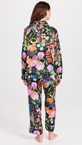 Karen Mabon Women's Summer Garden Long PJ Set in Kuwait