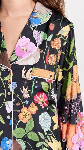 Karen Mabon Women's Summer Garden Long PJ Set in Kuwait