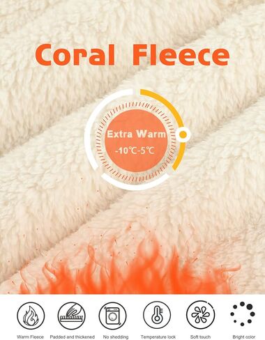 Yimoon Women’s Winter Fluffy Pajama Set Fleece Pullover Pants Loose Plush Lounge Sets Sleepwear in Kuwait