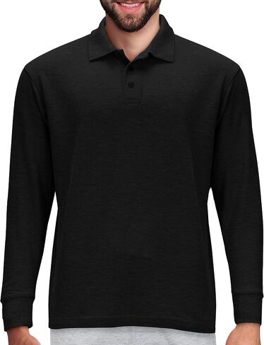 قمصان بولو بأكمام طويلة للرجال من Premium Wear - قمصان بولو مقاومة للبقع للرجال in Kuwait