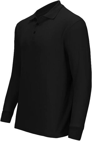 قمصان بولو بأكمام طويلة للرجال من Premium Wear - قمصان بولو مقاومة للبقع للرجال in Kuwait