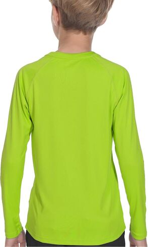 قمصان شمسية للأولاد الشباب Rashguard - قميص خفيف الوزن بأكمام طويلة/قصيرة بعامل حماية من الشمس 50+ in Kuwait