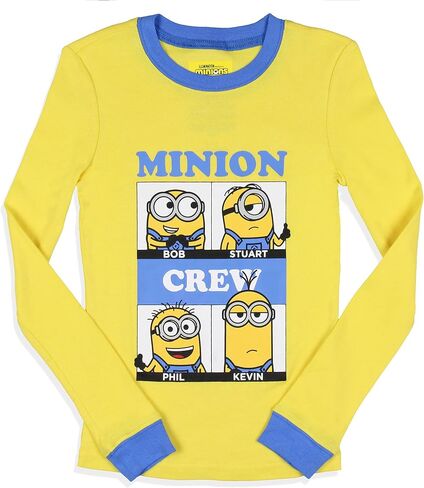 طقم بيجامة نوم للأولاد من INTIMO Despicable Me Minions Crew Bob Stuart Phil Kevin in Saudi Arabia