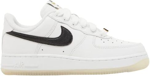 Nike Women's Air Force 1 Low White BlackMetallic Gold Size 6.5 in Saudi Arabia
