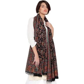 شالات منسوجة مصنوعة يدويًا من مزيج صوف الباشمينا الهندي من Weavers Villa، وشاح، أغطية [حجم كبير: 40 بوصة × 80 بوصة] in Kuwait