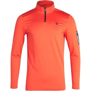 قميص Spyder الرجالي النشط - بلوفر بأكمام طويلة وربع سحاب (S-XL) in Kuwait