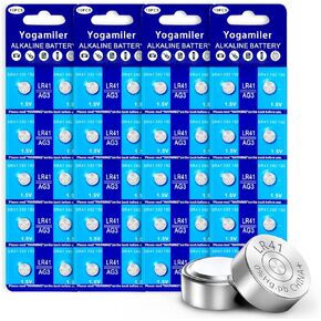 Yogamiler 40 Count LR44 AG13 357 303 SR44 Battery 1.5V Button Coin Cell Batteries in Saudi Arabia