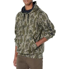 Carhartt Men's 105484 Loose Fit Midweight Camo Sleeve Graphic Sweatshirt - 3X Tall - Mossy Oak® Bottomland Camo