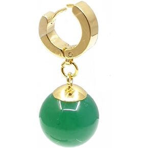 Cartoon Super Saiyan Simulative Earrings Super Dragon Z Vegetto Potara Ball Goku Drop Dangle Earrings Super Dragon Bead Ear Clip Cuff for Women Men Cosplay Costume Jewelry