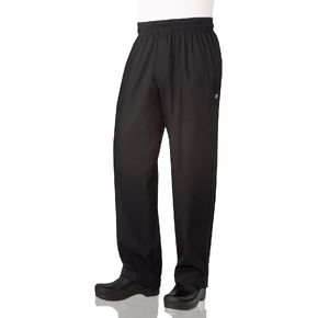 Chef Works Men's Essential Baggy Zip-Fly Chef Pants
