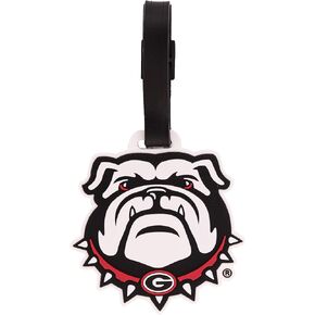 حقيبة علامات الأمتعة بجامعة جورجيا بولدوج UGA Dawgs (علامة الأمتعة البلاستيكية - التصميم ب) in Kuwait