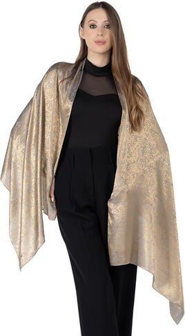 Envy Us شال وغطاء مسائي أنيق قزحي الألوان، وشاح صيفي، الباشمينا، وشاح الرأس in Kuwait