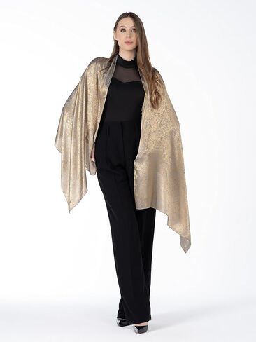 Envy Us شال وغطاء مسائي أنيق قزحي الألوان، وشاح صيفي، الباشمينا، وشاح الرأس in Kuwait