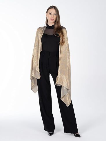 Envy Us شال وغطاء مسائي أنيق قزحي الألوان، وشاح صيفي، الباشمينا، وشاح الرأس in Kuwait